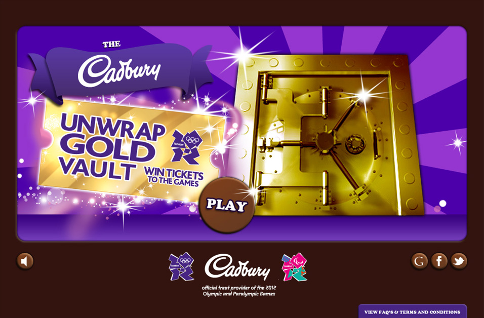 Cadbury - The Cadbury Unwrap Gold Vault